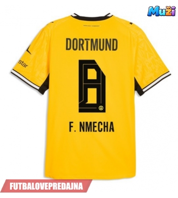 Lacne Muži Futbalové dres Borussia Dortmund Felix Nmecha #8 2026-27 Krátky Rukáv - Domáci